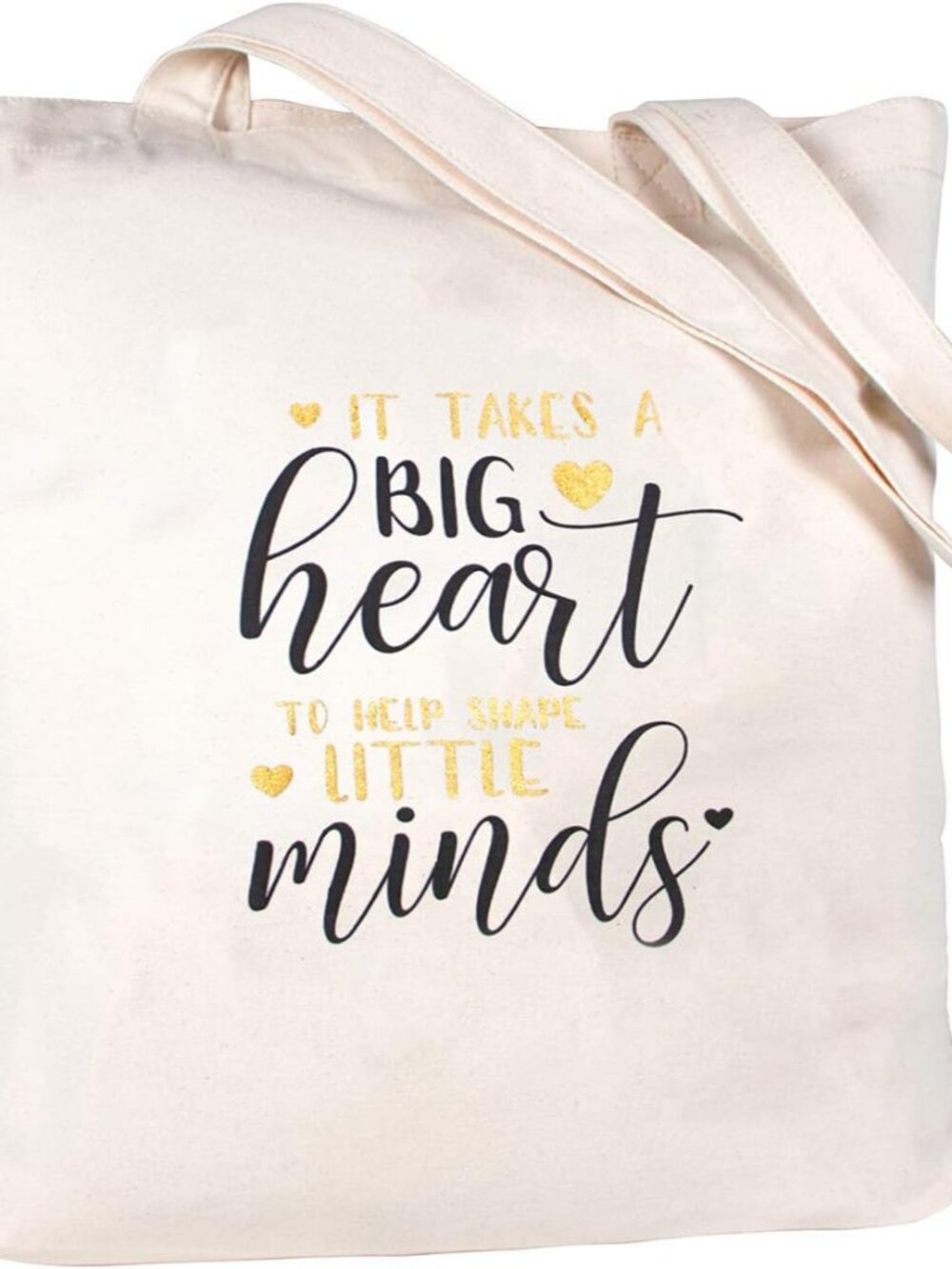 Teacher Appreciation Gifts for Women Teacher Shoulder Tote Bag with Inner Pocket